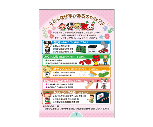 会社発見ガイドブックの説明ページ