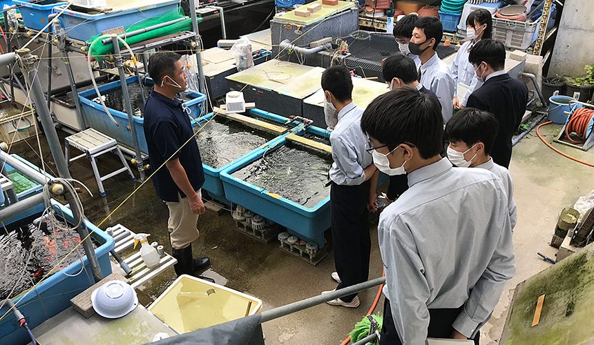 アクアマリンふくしま訪問の様子