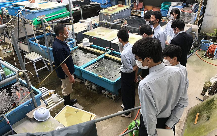 アクアマリンふくしま訪問の様子