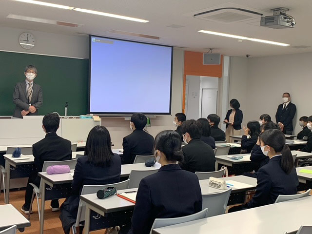 医療創生大学訪問の様子